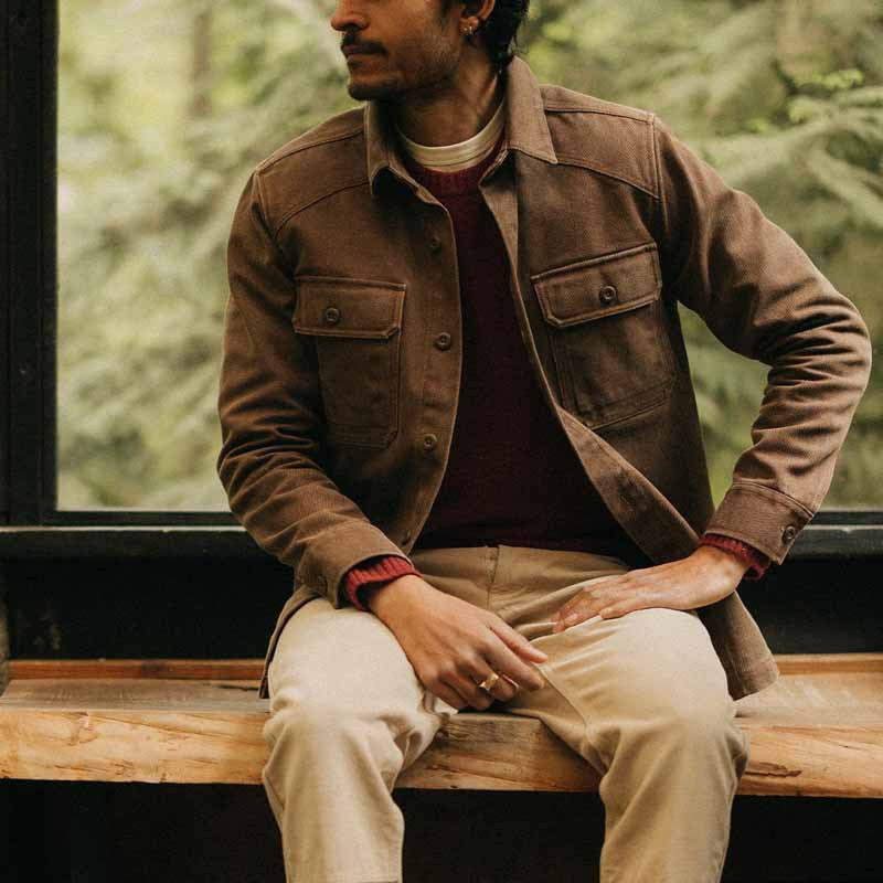 Herren Überjacke Modisch Funktional Urban