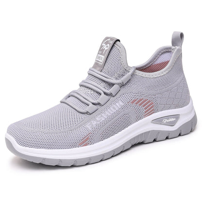 Damen Sneaker Sportlich Elegantes Design Schwarz