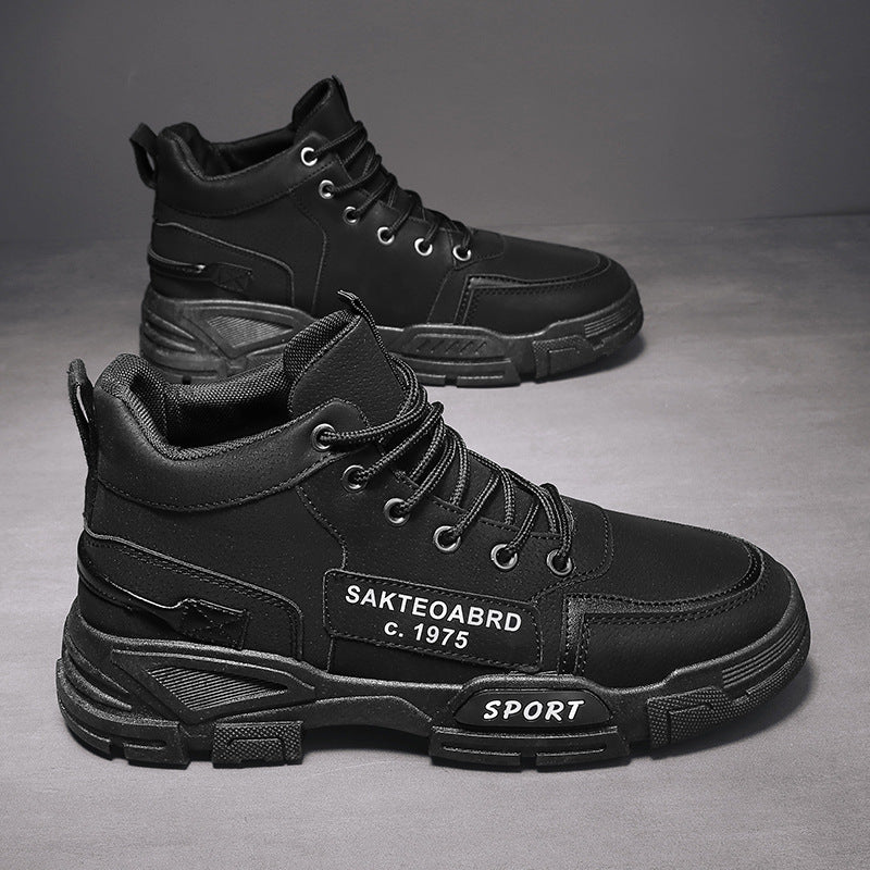 Damen Sneaker Sport High-Top Atmungsaktiv Rutschfest