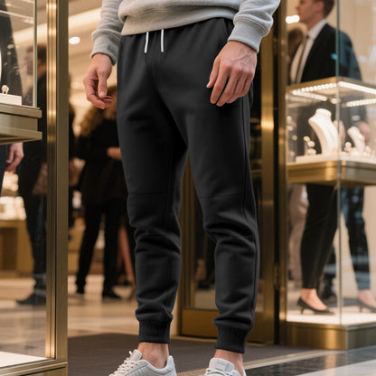 Bequeme Herren Jogginghose Elastisch Komfortabel