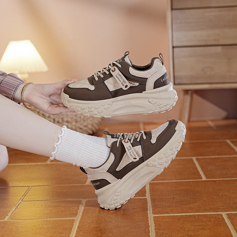 Damen Sneaker Chunky Weite Passform Modern