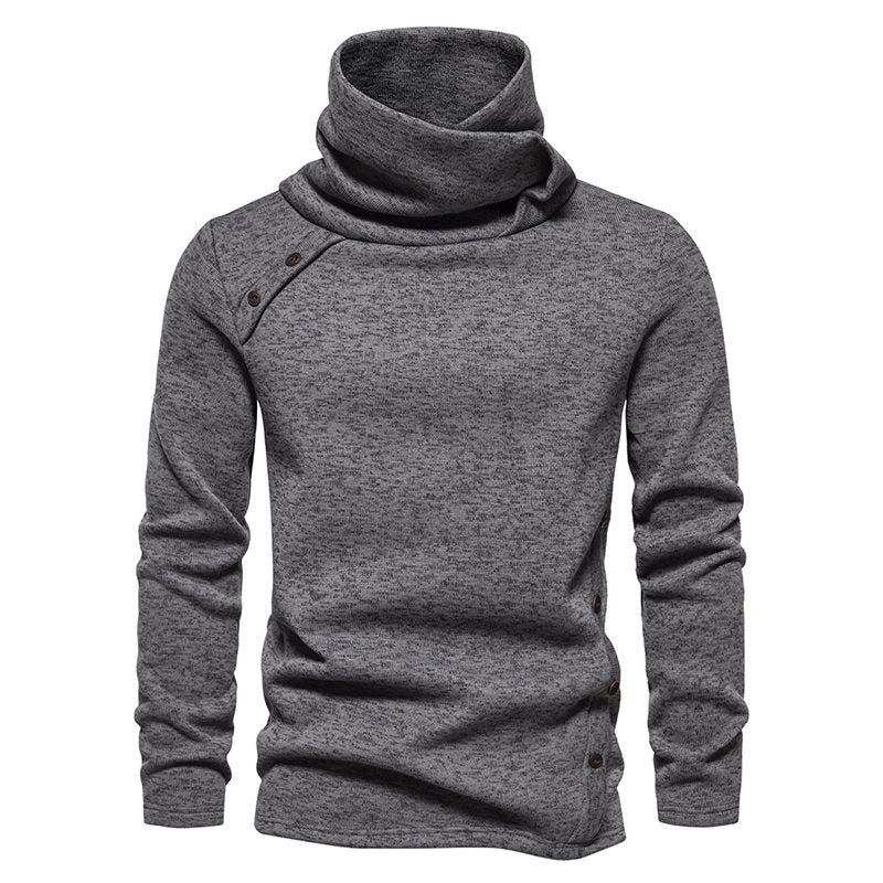 Herren Rollkragenpullover Modern mit Trend Design