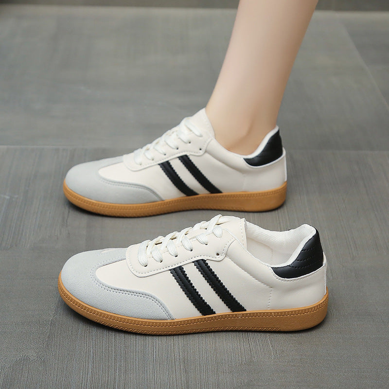Damen Sneaker Sportlich Streifen Weich - BerlinGlamour