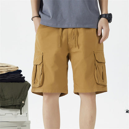 Herren Cargo Shorts Leicht Bequem Mit vielen Taschen