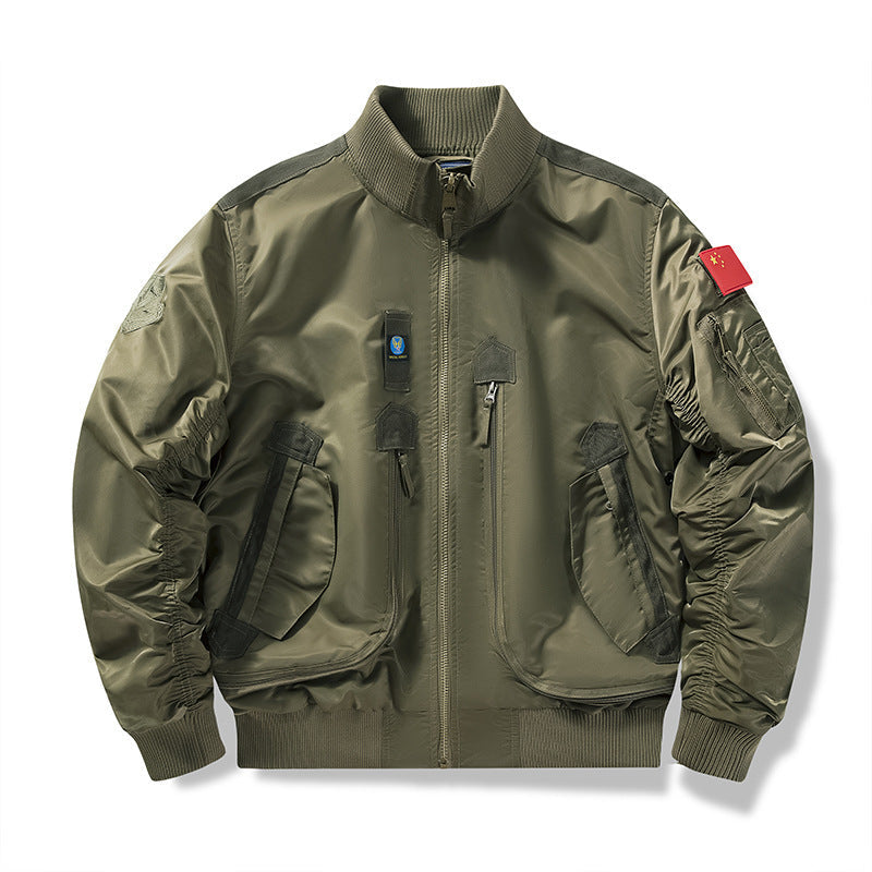 Herren Bomberjacke Technisch Funktionell Wasserabweisend