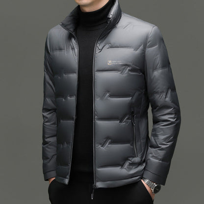 Herren Daunenjacke Warm Leicht Wasserdicht