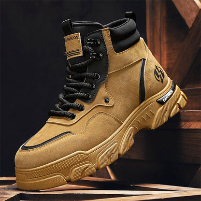 Damen Sportstiefel High-Top Robust Laufsohlen Damenschuhe - BerlinGlamour