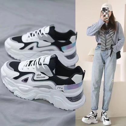 Damen Sneaker Sportlich Reflektierend Komfortabel Laufschuhe