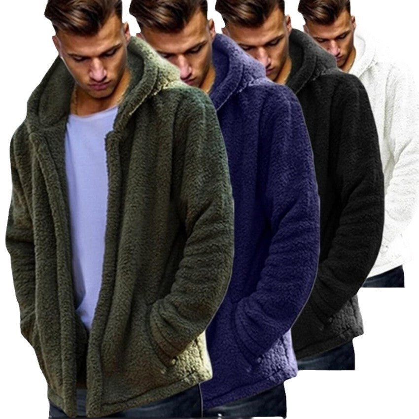 Herren Fleecejacke Warm Kuschelig Sportlich