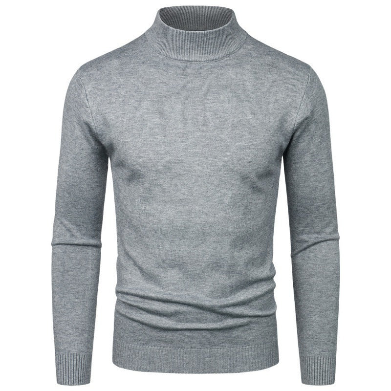 Herren Rollkragenpullover Eleganter Style Feine Baumwolle