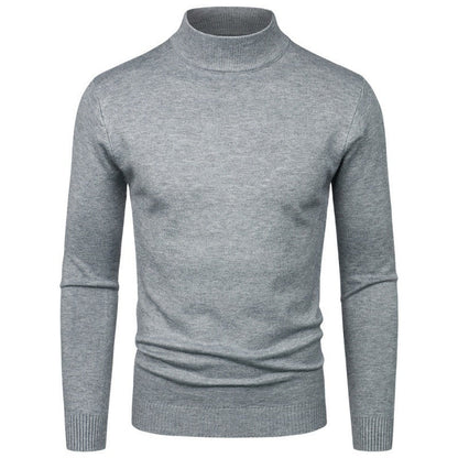 Herren Rollkragenpullover Eleganter Style Feine Baumwolle
