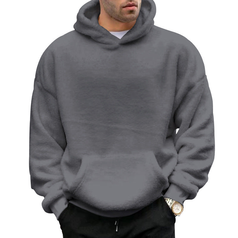 Bequemer Oversized Herren Kapuzenpullover Großes Modell
