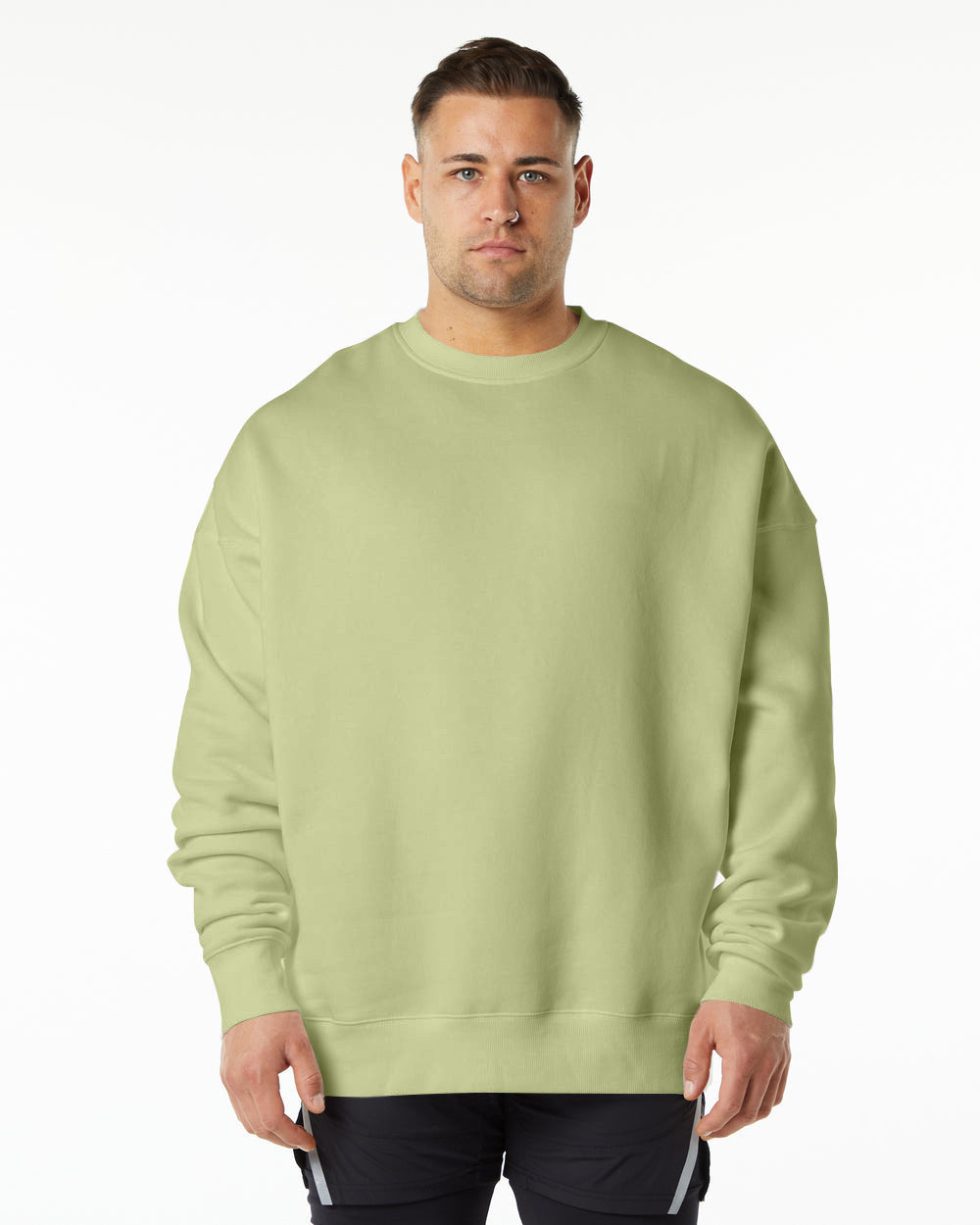 Herren Sweatshirt Oversized Kuschelig Warm Berlin Style