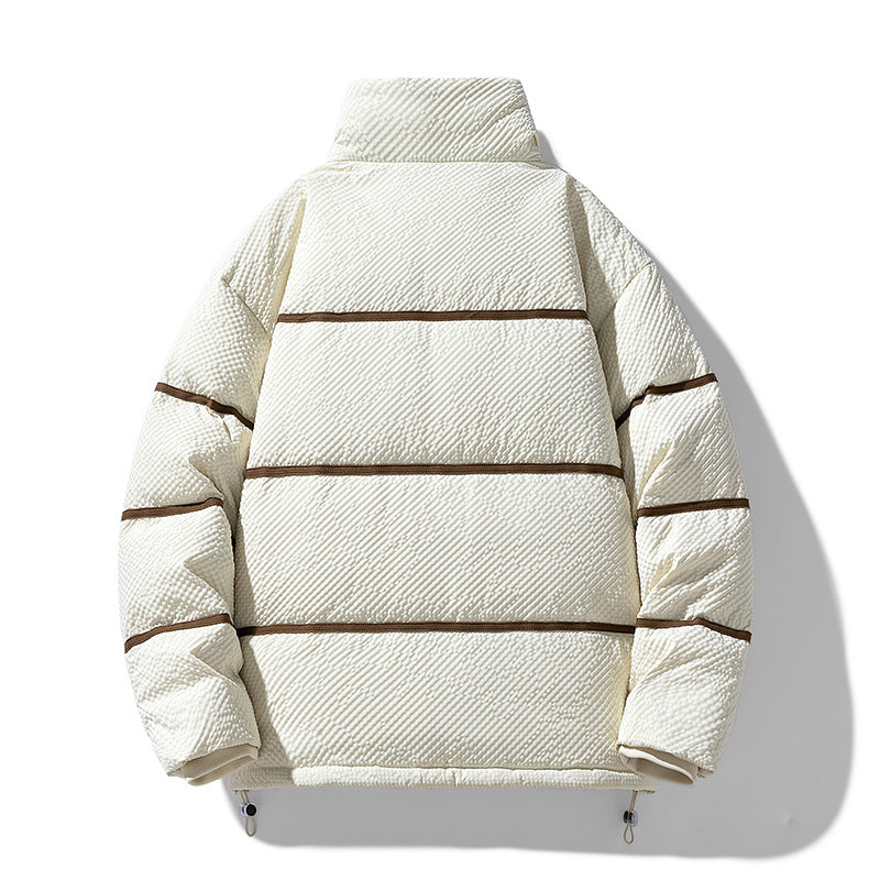 Herren Steppjacke Reflektierend Elegant Winter