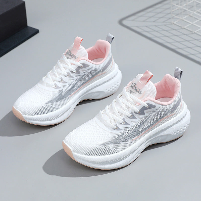 Damen Laufschuhe Leicht Atmungsaktiv Sportlich