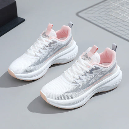 Damen Laufschuhe Leicht Atmungsaktiv Sportlich