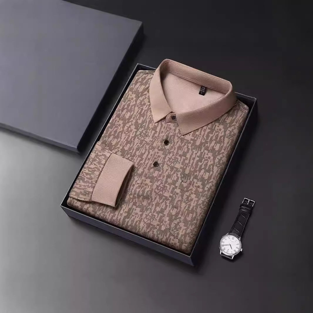 Herren Poloshirt Grafik Atmungsaktiv Modern - BerlinGlamour