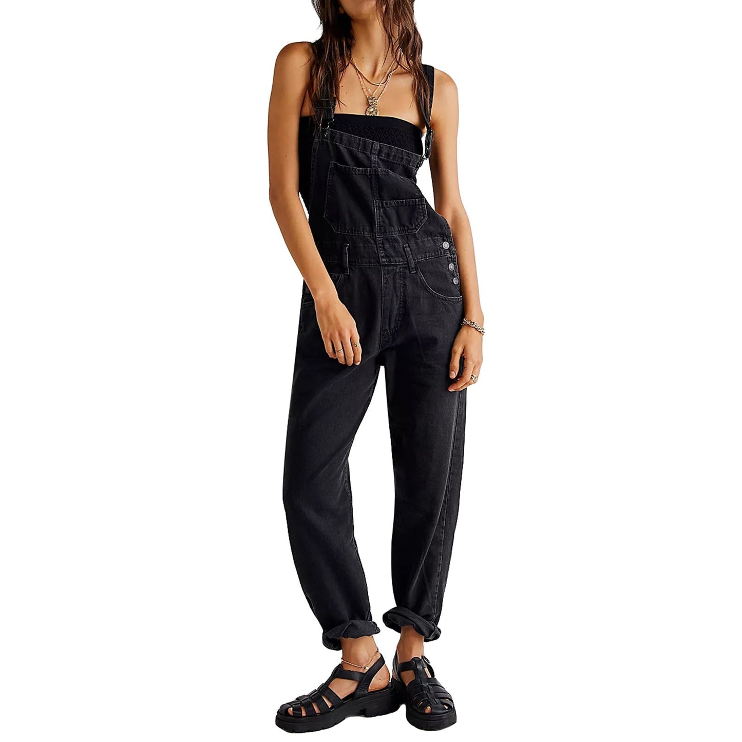 Damen Latzhose Bequem Moderner Schnitt Damenschuhe