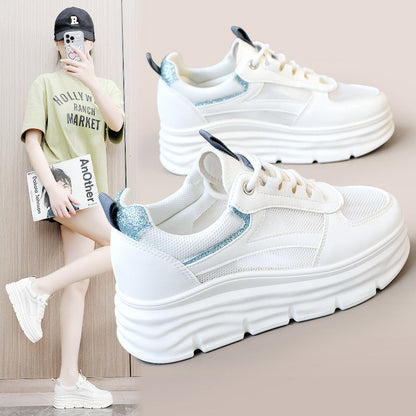 Damen Sneaker Chunky Plateau atmungsaktiv Modern - BerlinGlamour