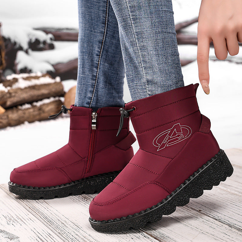 Damen Winterboots Wärmend Rutschfest Schnee Stiefel - BerlinGlamour