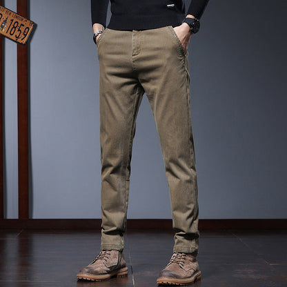 Schicke Herren Chino Hose Slim Fit