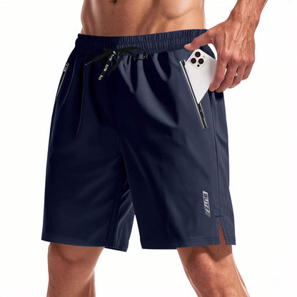 Herren Sportshorts Atmungsaktiv Elastisch Mit Seitentaschen
