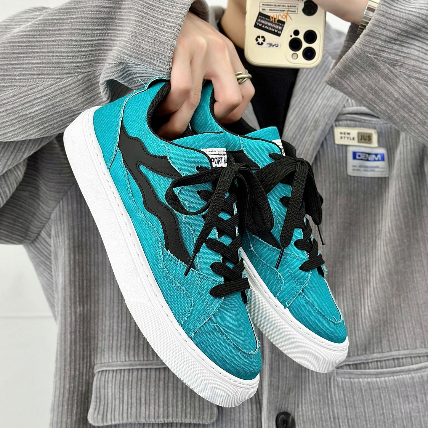 Retro Sneaker Damen Schuhe Vintage Style - BerlinGlamour