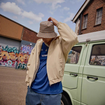 Herren Oversized Kapuzenjacke Lässig Strukturiert