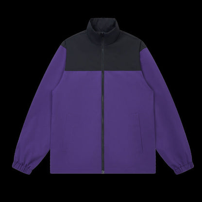 Herren Outdoor Jacke Sportlich Elastisch Mit Hochem Kragen
