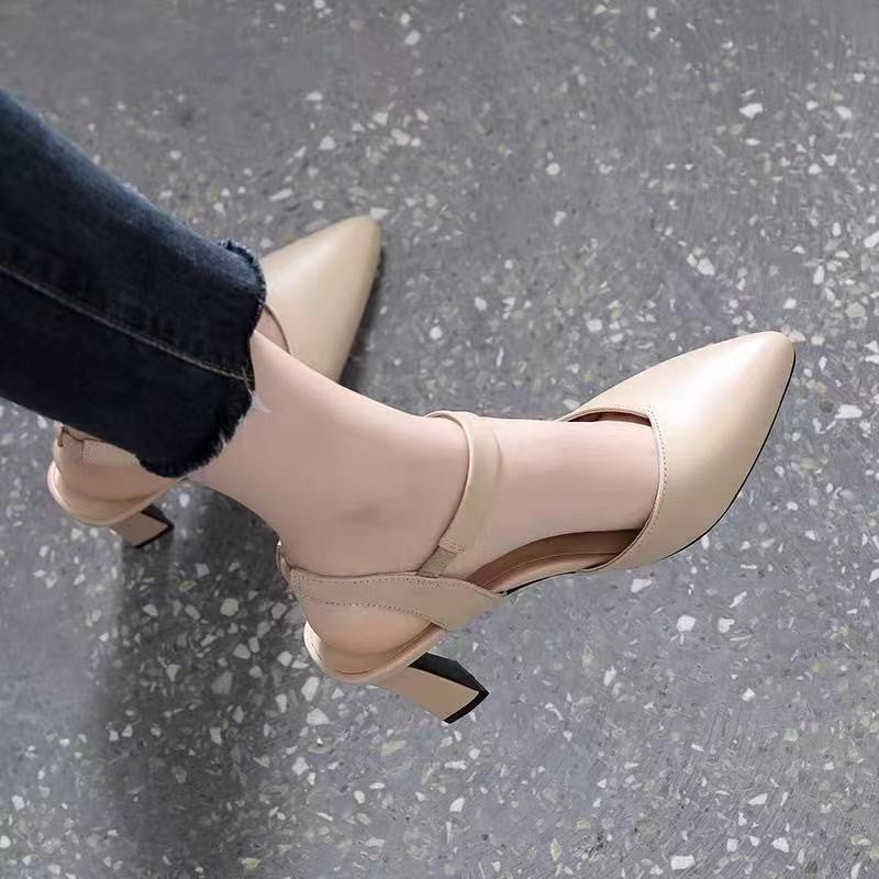 Elegante Damen Slingback Pumps Komfortabel Hochwertig