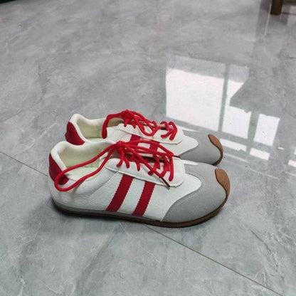 Damen Sneaker Weich Wildleder Rutschfest Moderne