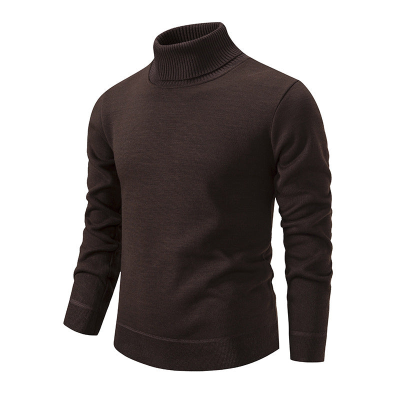 Herren Rollkragenpullover Weich Strickig Modern Berlin