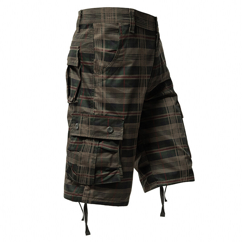 Herren Cargo-Shorts Bequem Mit Vielen Taschen - BerlinGlamour