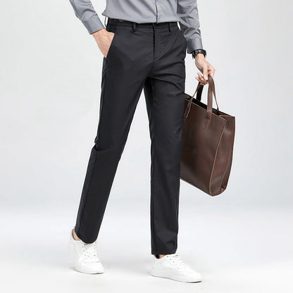 Herren Chino-Hose Elegant atmungsaktiv Slim Fit