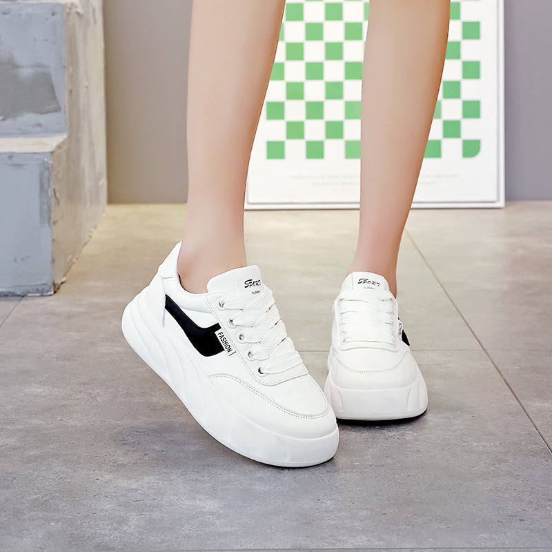 Damen Sneaker Plattform atmungsaktiv KomfortSchuhe