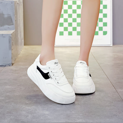 Damen Sneaker Plattform atmungsaktiv KomfortSchuhe