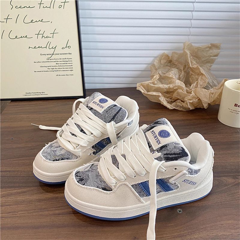 Damen Sneaker Sportlich Robust Einzigartig Design
