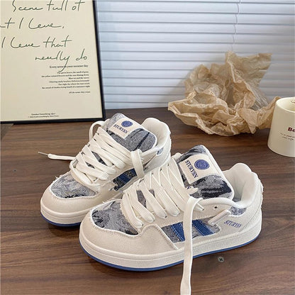 Damen Sneaker Sportlich Robust Einzigartig Design