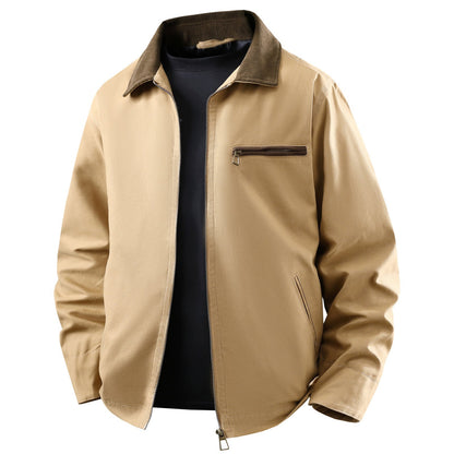 Herren Outdoor-Jacke Multifunktions mit abnehmbarem Kragen Wasserabweisend