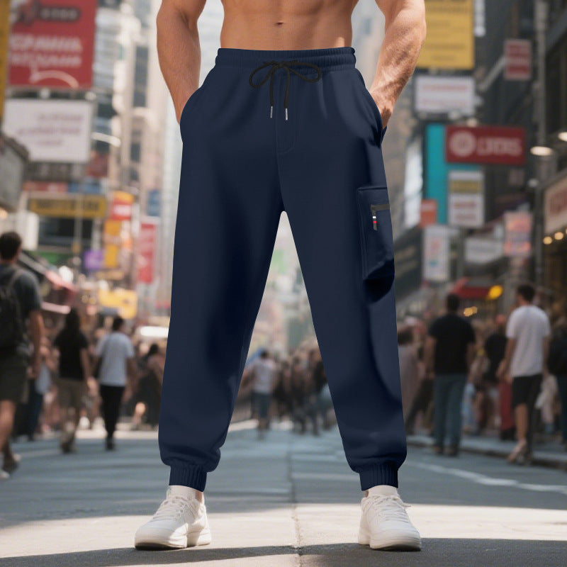 Laufhose Herren Bequem Mit Seitentaschen Sportlich