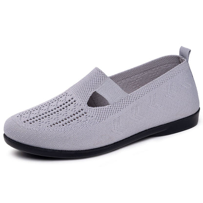 Damen Sandalen atmungsaktiv elastisch Komfort Schuhe