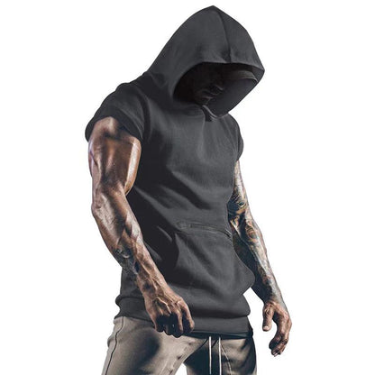 Herren Sportshirt Ärmellos Fitness Oberteil