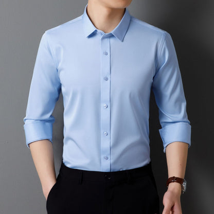 Herren Langarmhemd Slim Fit Baumwolle Berlin Style - BerlinGlamour