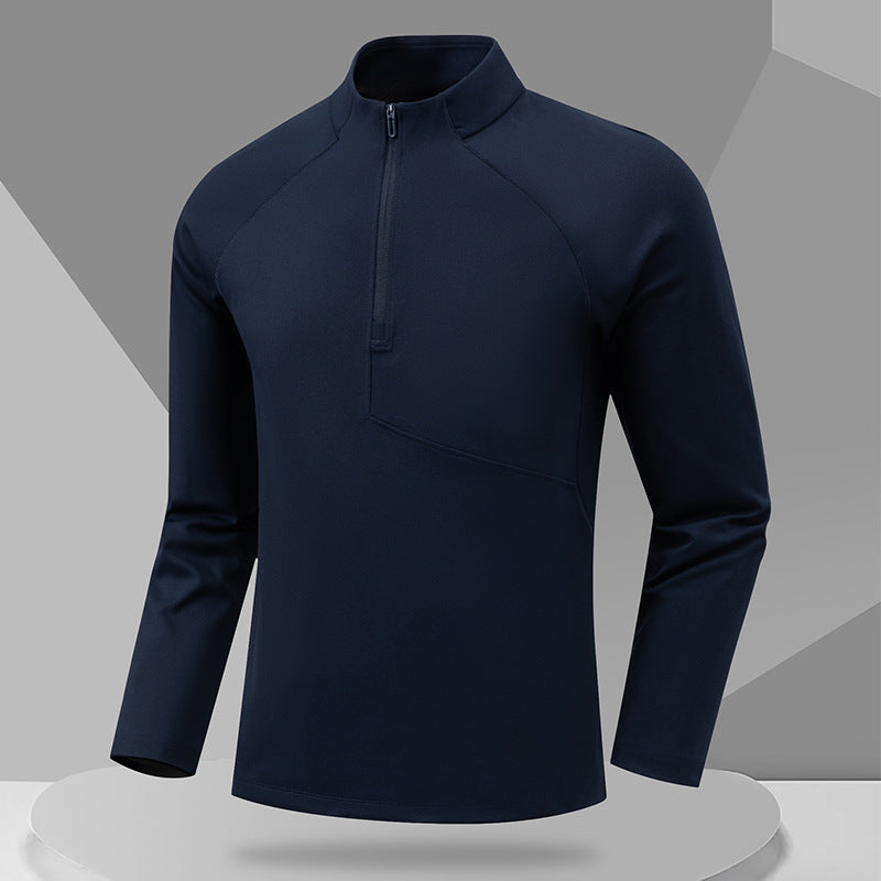 Funktionspullover Herren Stehkragen Warm Wasserabweisend