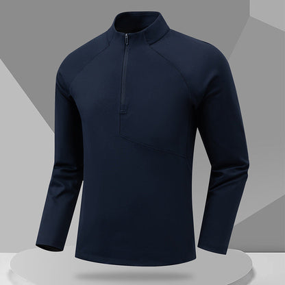 Funktionspullover Herren Stehkragen Warm Wasserabweisend