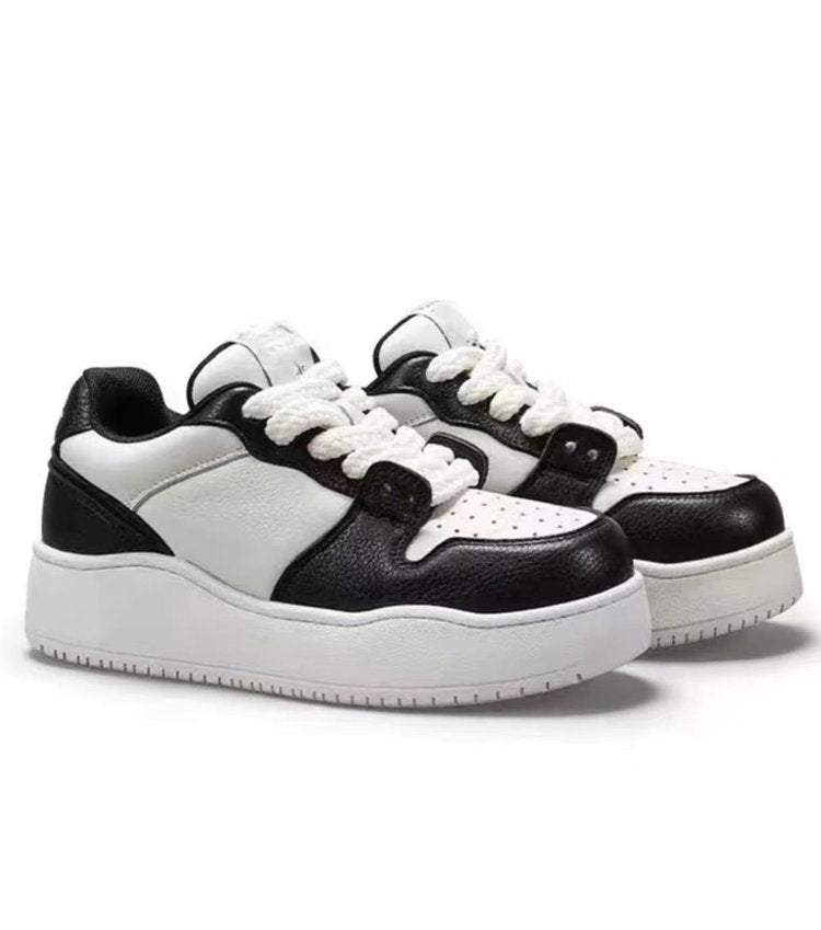 Damen Sneaker Chunky Plateausohle Trendy Modisch