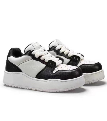 Damen Sneaker Chunky Plateausohle Trendy Modisch
