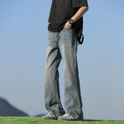 Herren Jeans Weite Bein Slim Fit Berlin Style - BerlinGlamour