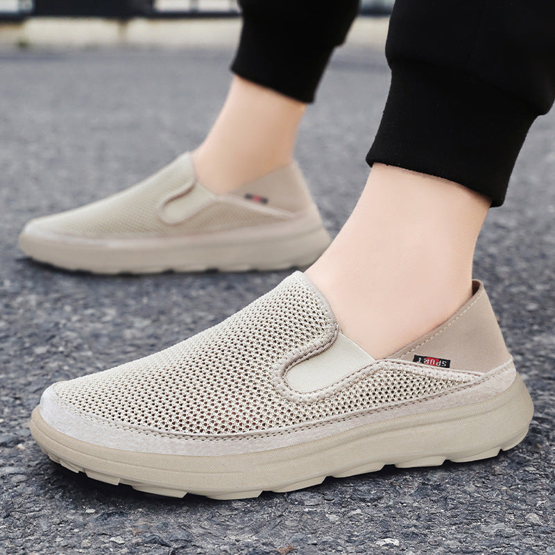 Damen Slip-On Schuhe Bequem Atmungsaktiv KomfortSchuhe