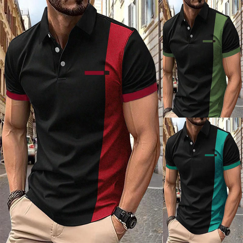 Herren Poloshirt Kurzarm Sportlich Sommer - BerlinGlamour